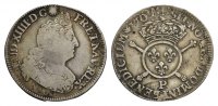 Frankreich 1/2 Ecu aux insignes Ludwig XIV. 1643-1715 -