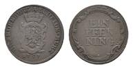 Brandenburg-Ansbach Cu Pfennig Christian Friedrich Karl Alexander 1757-1791 -