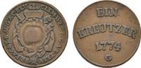 Augsburg, Bistum Cu Kreuzer Clemens-Wenzel von Sachsen-Polen 1768-1803 -