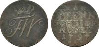 Brandenburg-Preußen Cu Pfennig Friedrich Wilhelm II. 1786-1797 -