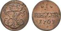 Sachsen-Hildburghausen Cu Heller Ernst Friedrich Karl 1745-1780 -