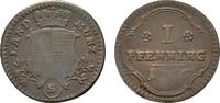 Brandenburg-Ansbach Cu Pfennig Christian Friedrich Karl Alexander 1757-1791 -