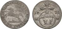 Braunschweig-Wolfenbüttel 6 Pfennig Ferdinand Albrecht II. 1735 -