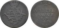 Sachsen-Weimar-Eisenach Cu 2 Gute Pfennig Anna Amalia 1758-1775 -