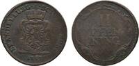 Brandenburg-Ansbach Cu 2 Pfennig Christian Friedrich Karl Alexander 1757-1791 -