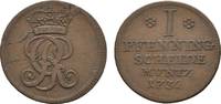 Braunschweig-Calenberg-Hannover Cu Pfennig Georg II. 1727-1760 -
