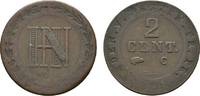 Westfalen, Königreich Cu 2 Centimes Hieronymus Napoleon 1807-1813 -
