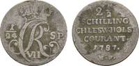 Schleswig-Holstein, Königliche Linie 2 1/2 Schilling Christian VII. 1766-1808 -