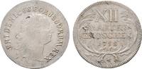 Brandenburg-Preußen 12 Mariengroschen Friedrich II. 1740-1786 -