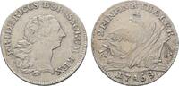 Brandenburg-Preußen 1/2 Taler Friedrich II. 1740-1786 -