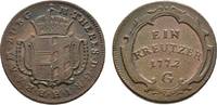 Haus Habsburg Cu Kreuzer Maria Theresia 1740-1780 -