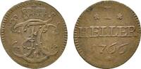 Sachsen-Hildburghausen Cu Heller Ernst Friedrich Karl 1745-1780 -