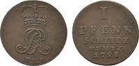 Braunschweig-Calenberg-Hannover Cu Pfennig Georg III. 1760-1820 -