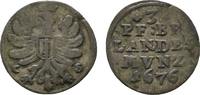 Brandenburg-Preußen 3 Pfennig Friedrich Wilhelm 1640-1688 -