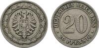 Kleinmünzen 20 Pfennig -