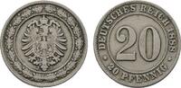 Kleinmünzen 20 Pfennig -