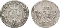 Brandenburg-Ansbach 2 1/2 Kreuzer Landmünze Christian Friedrich Karl Alexander 1757-1791 -