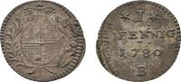 Brandenburg-Ansbach Pfennig Christian Friedrich Karl Alexander 1757-1791 -