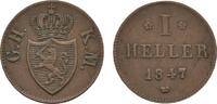 Hessen-Darmstadt Cu Heller Ludwig II. 1830-1848 -