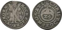 Braunschweig-Lüneburg-Celle Ausbeute 1/24 Taler Christian von Minden 1611-1633 -