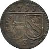Salzburg, Erzbistum Einseitiger Pfennig Sigismund III. von Schrattenbach 1753-1771 -