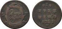 Salzburg, Erzbistum Cu Pfennig Hieronymus Graf Colloredo 1772-1803 -