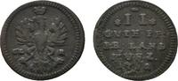 Brandenburg-Bayreuth 2 Gute Pfennig Friedrich 1735-1763 -