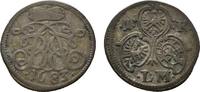 Brandenburg-Ansbach Kreuzer Johann Friedrich 1667-1686 -