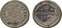 Brandenburg-Ansbach 4 Pfennig Christian Friedrich Karl Alexander 1757-1791 -