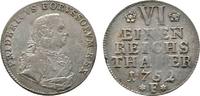 Brandenburg-Preußen 1/6 Taler Friedrich II. 1740-1786 -