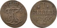 Sachsen-Hildburghausen Cu Heller Ernst Friedrich Karl 1745-1780 -