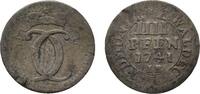 Waldeck 4 Pfennig Karl August Friedrich 1728-1763 -