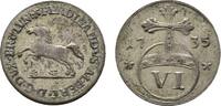 Braunschweig-Wolfenbüttel 6 Pfennig Ferdinand Albrecht II. 1735 -