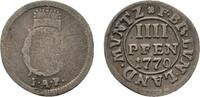 Braunschweig-Wolfenbüttel 4 Pfennig Karl I. 1735-1780 -