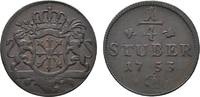 Brandenburg-Preußen Cu 1/4 Stüber Friedrich II. 1740-1786 -