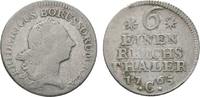 Brandenburg-Preußen 1/6 Taler Friedrich II. 1740-1786 -