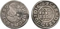 Bremen, Erzbistum 1/16 Taler Friedrich von Dänemark 1634-1646 -