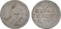 Anhalt-Bernburg 1/6 Taler Victor Friedrich 1721-1765 -