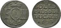 Brandenburg-Preußen Schilling Friedrich III. 1688-1701 -
