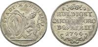 Pfalz, Kurlinie Silberabschlag vom Dukaten Karl Theodor 1743-1799 -