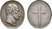 Brandenburg-Preußen Ovale Medaille Wilhelm I. 1861-1888 -