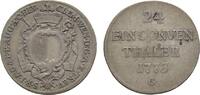 Augsburg, Bistum 1/24 Taler Clemens-Wenzel von Sachsen-Polen 1768-1803 -