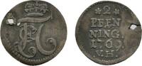 Fulda, Bistum 2 Pfennig Heinrich VIII. von Bibra 1759-1788 -