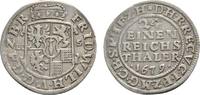 Brandenburg-Preußen 1/24 Taler Friedrich Wilhelm 1640-1688 -