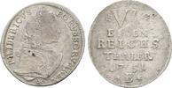 Brandenburg-Preußen 1/6 Taler Friedrich II. 1740-1786 -