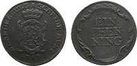 Brandenburg-Ansbach Cu Pfennig Christian Friedrich Karl Alexander 1757-1791 -