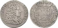 Brandenburg-Preußen 2/3 Taler Friedrich III. 1688-1701 -