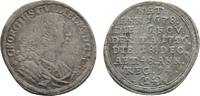 Brandenburg-Bayreuth 1/24 Taler Georg Wilhelm 1712-1726 -