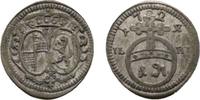 Brandenburg-Bayreuth Pfennig Georg Wilhelm 1712-1726 -