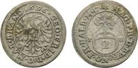 Brandenburg-Ansbach 2 Kreuzer Georg Friedrich der Jüngere 1692-1703 -